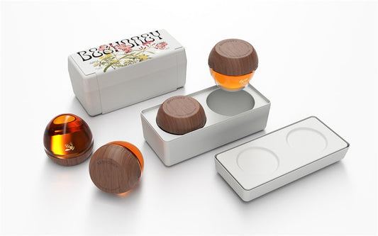 Nature Meets Luxury with Sustainable Honey Box Design