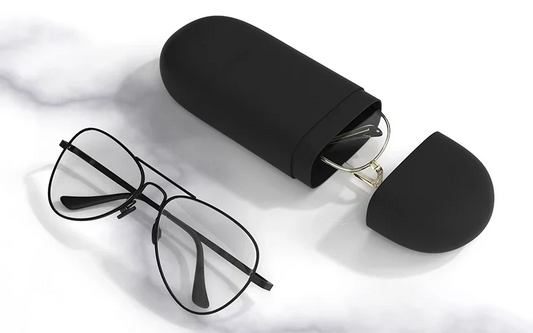 ‌Dual-Access Bagasse Eyewear Case Where Function Meets Fashion