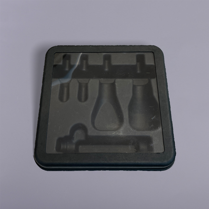 Sustainable Sugarcane Molded Pulp Packaging Box For Makeup Brush Set