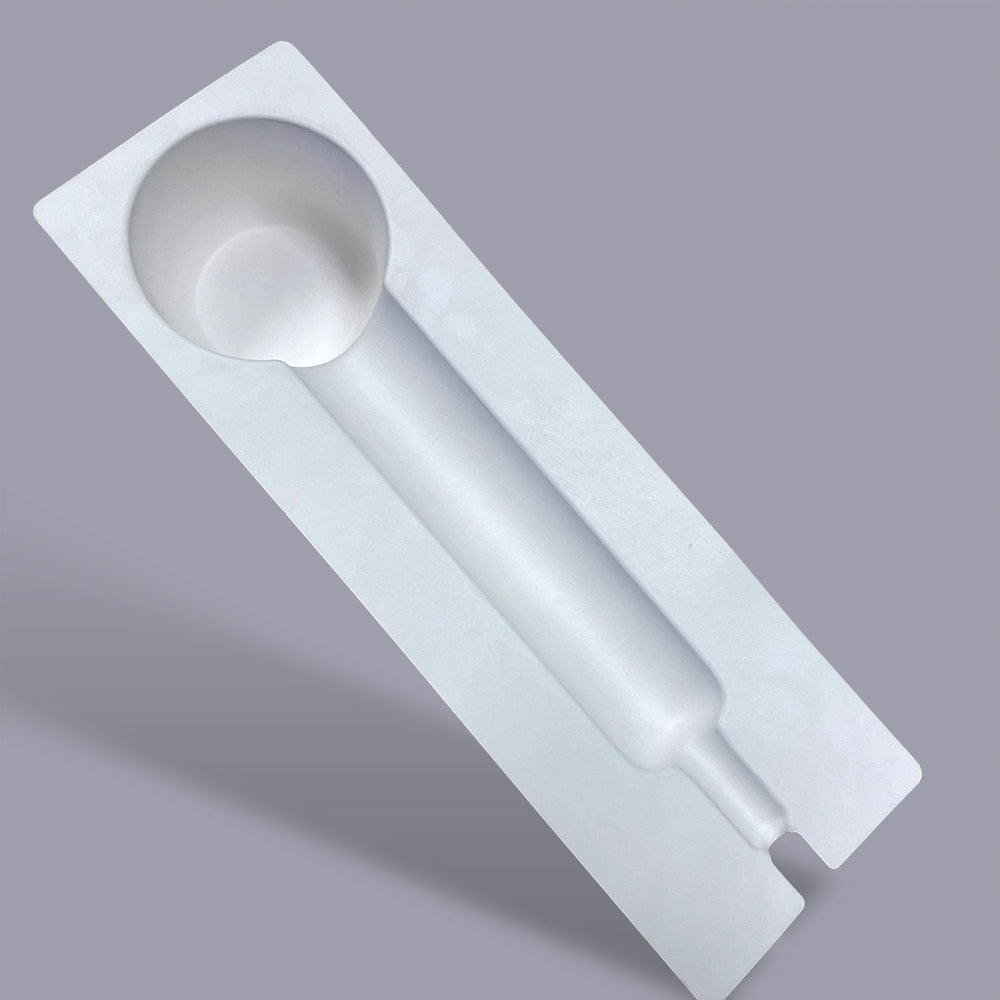 Custom Elegant White Bagasse Pulp Tray For Hair Dryer