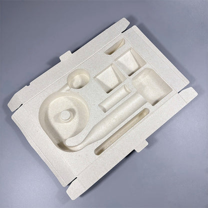 Hair Dryer Sugarcane Insert Eco Packaging Bagasse Tray