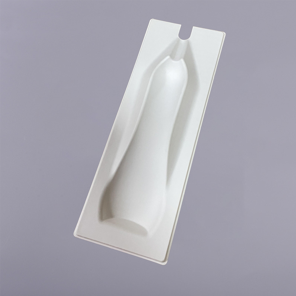 Sugarcane Pulp Molded Packaging Insert For Electric toothbrush