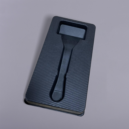 Sustainable Custom Molded Pulp Black Razor Packaging Insert