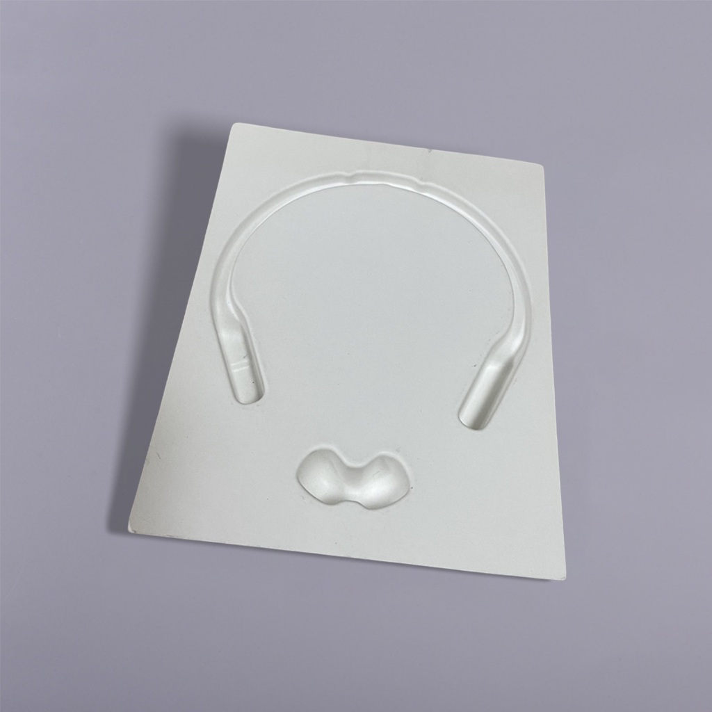 Biodegradable Molded Pulp Tray For Bluetooth Wirekess Neckband Earbuds