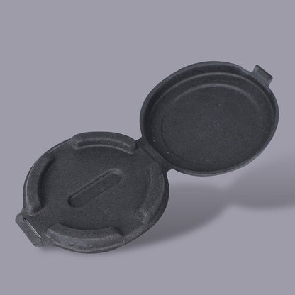 Black Bagasse Molded Pulp Skincare Inner Tray