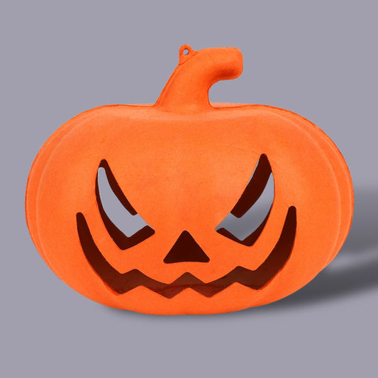 Halloween Pumpkin Shape Pulp Molding Process Customized Eco-friendly Pulp Tray