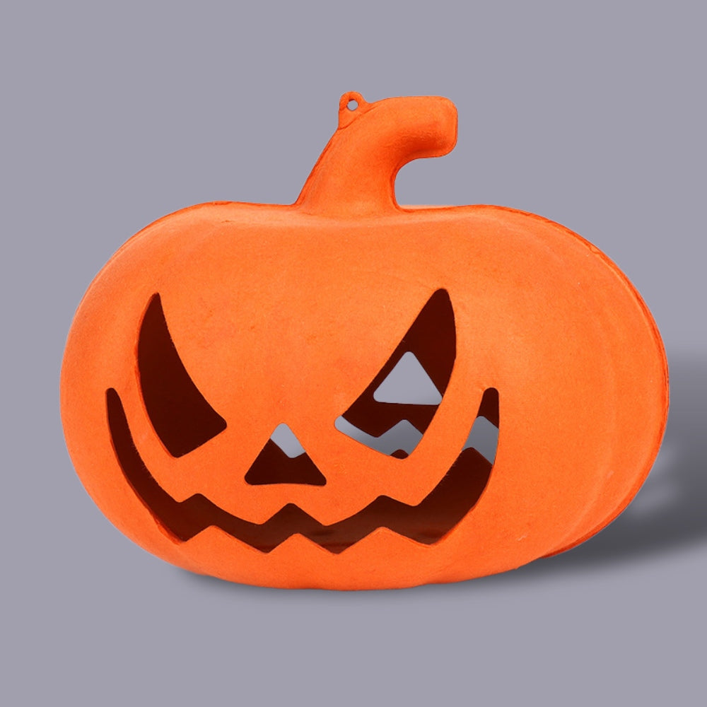 Halloween Pumpkin Shape Pulp Molding Process Customized Eco-friendly Pulp Tray