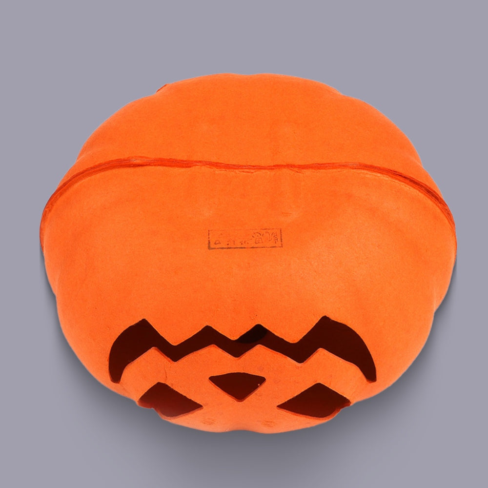 Halloween Pumpkin Shape Pulp Molding Process Customized Eco-friendly Pulp Tray