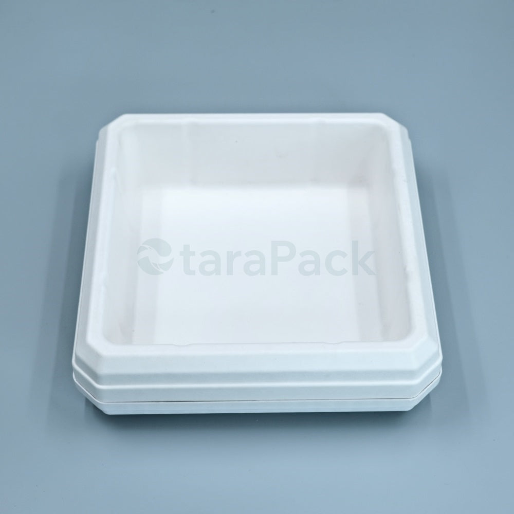 Bicolor Innovate Biodegradable Paper Pulp Box