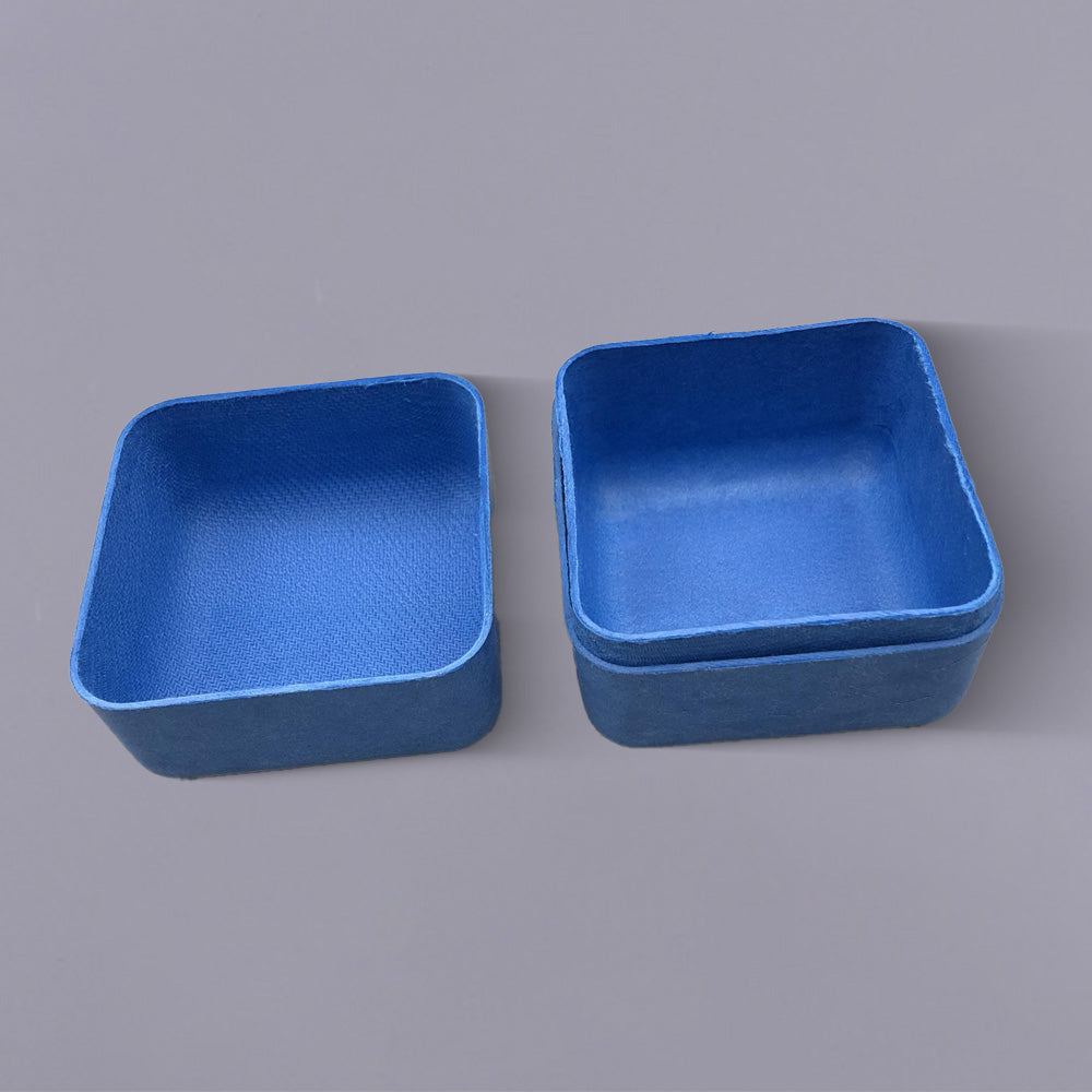 Bio Degradable Molded Fiber Bagasse Jewelry Boxes