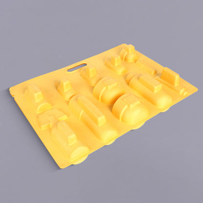 Colored Skincare Set Molded Pulp Packaging