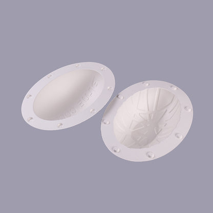 Round Ball Shape Biodegradable Sugarcane Bagasse Box