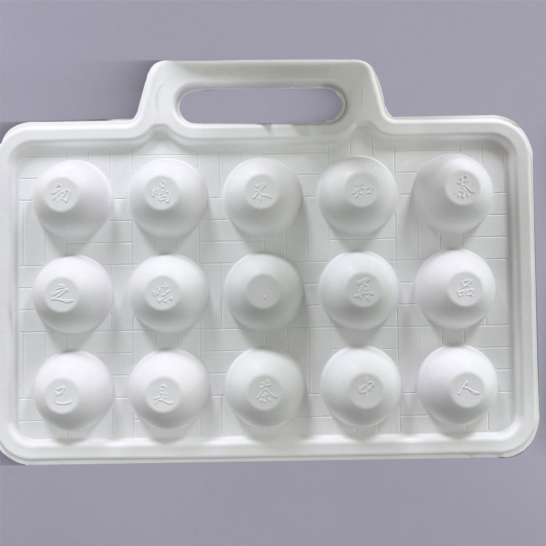 Coffee Capsule Molded Pulp Bag With Handle