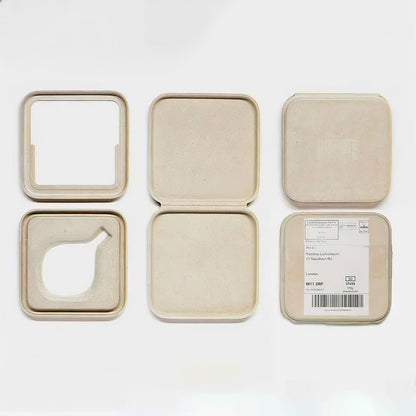 Biodegradable Molding Pulp Supplement Boxes for Vitamin Pills