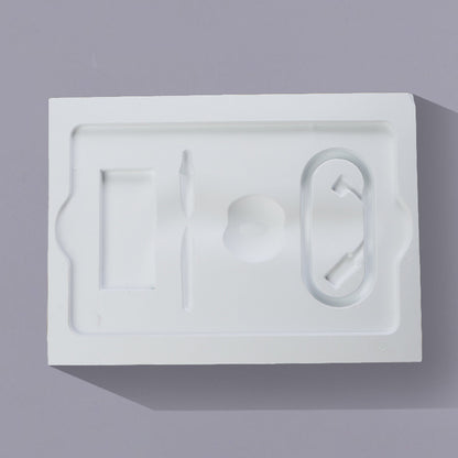 Pulp Molded Paper Tray Packaging for Earphones Set